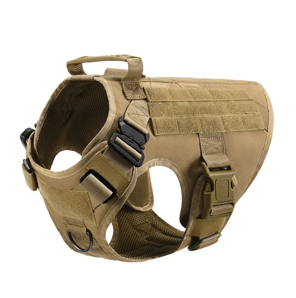 Outdoor Tactical Dog Vest - Mud