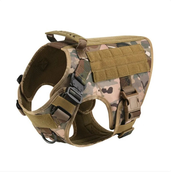 Outdoor Tactical Dog Vest - Camouflage