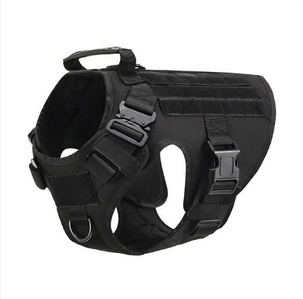 Outdoor Tactical Dog Vest - Black