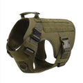 Outdoor Tactical Dog Vest - Green